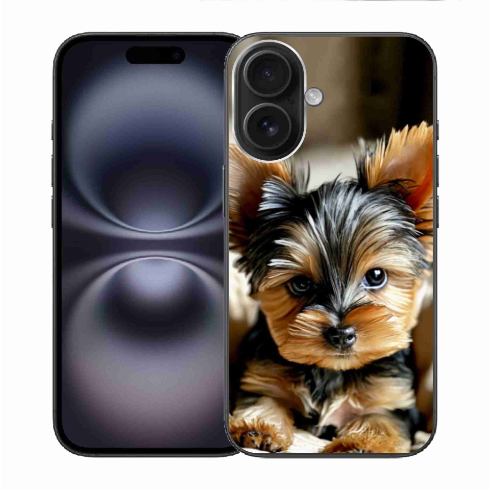 Gélový kryt mmCase na iPhone 16 - yorkšír 11