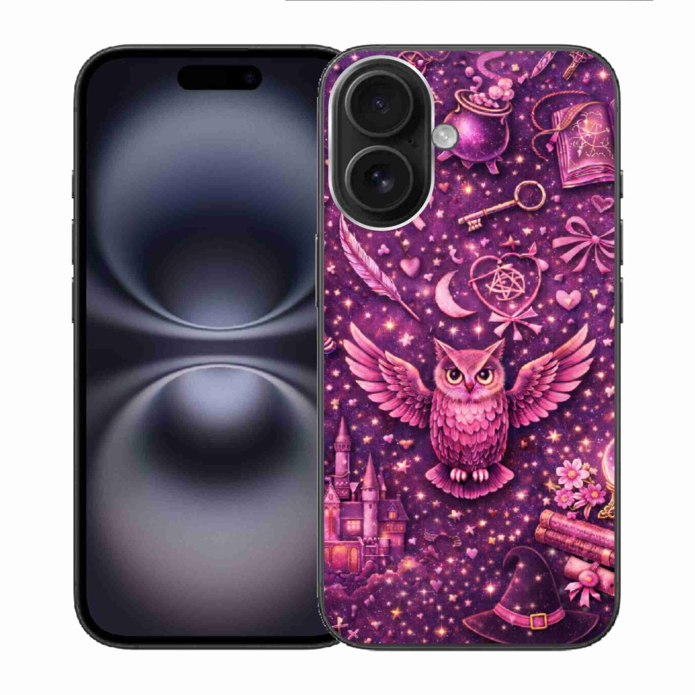 Gélový kryt mmCase na iPhone 16 - magický svet