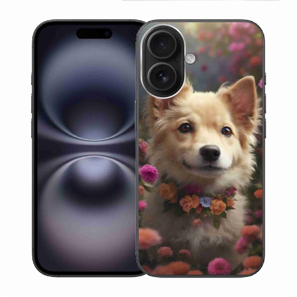 Gélový kryt mmCase na iPhone 16 - nemecký špic