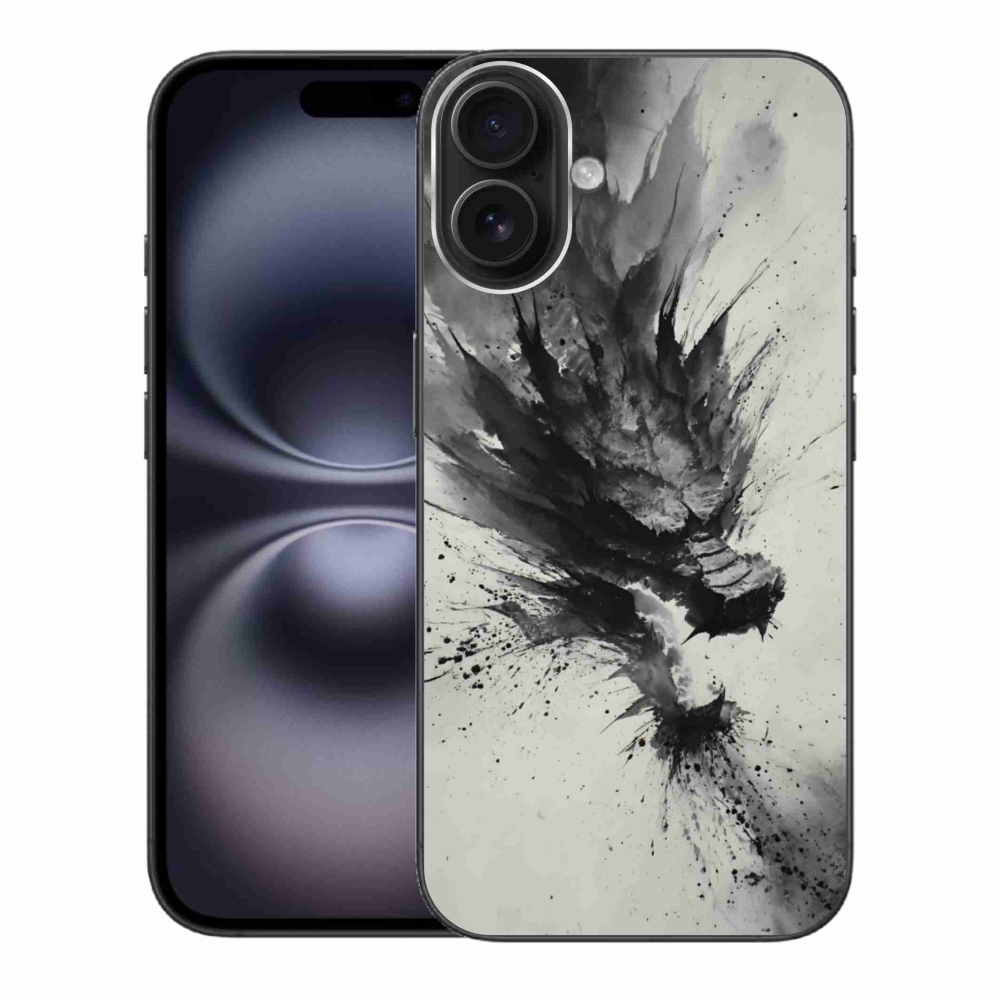 Gélový kryt mmCase na iPhone 16 Plus - abstraktný motív 32