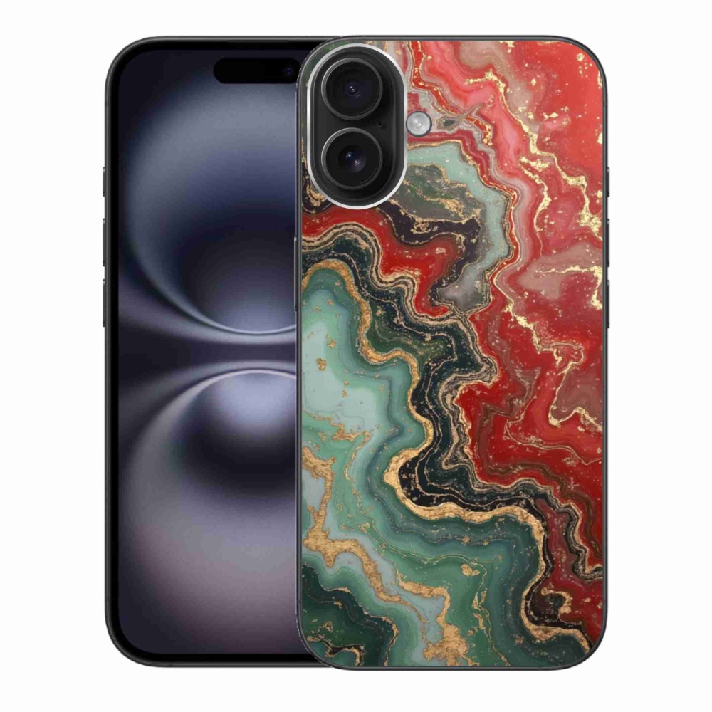 Gélový kryt mmCase na iPhone 16 Plus - abstraktný motív 55