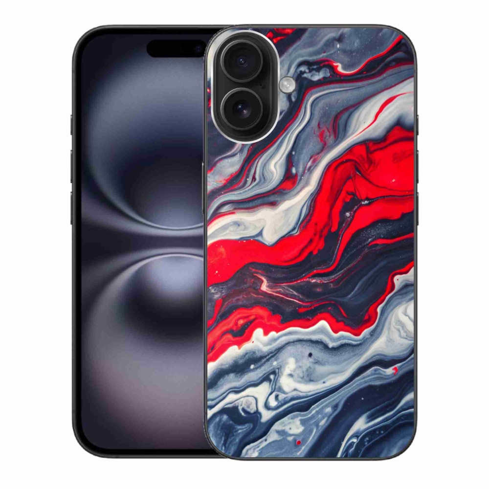 Gélový kryt mmCase na iPhone 16 Plus - abstraktný motív 59
