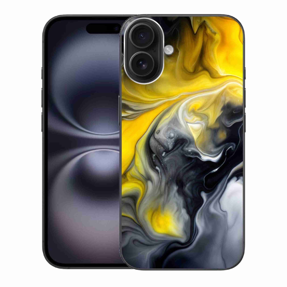 Gélový kryt mmCase na iPhone 16 Plus - abstraktný motív 60