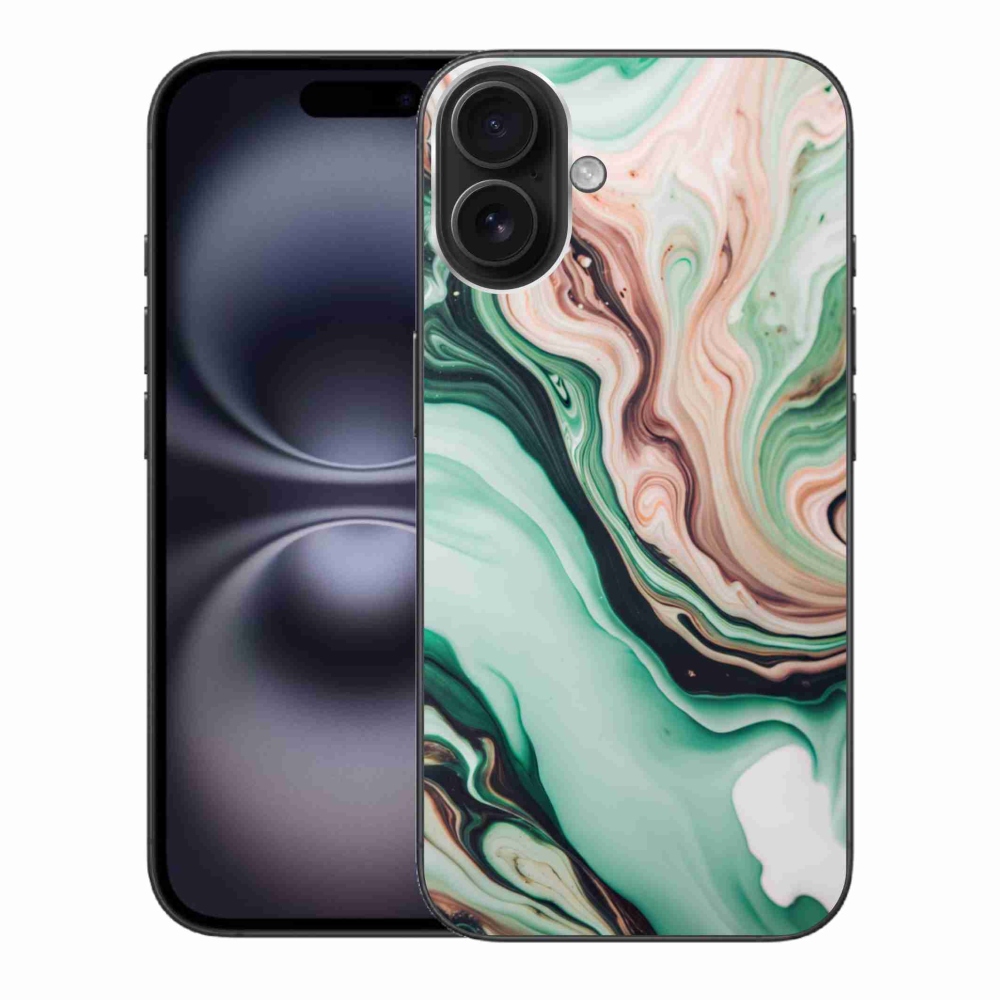 Gélový kryt mmCase na iPhone 16 Plus - abstraktný motív 62
