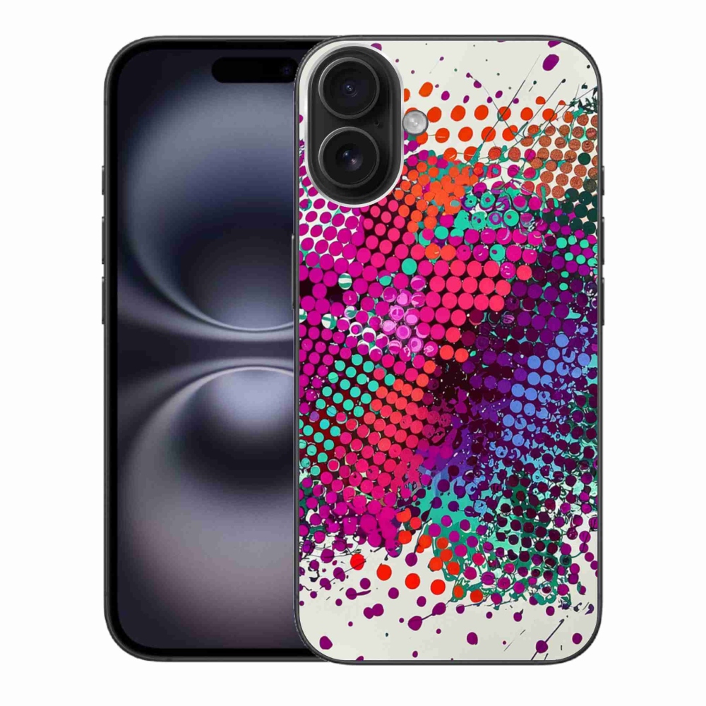 Gélový kryt mmCase na iPhone 16 Plus - abstraktný motív 65