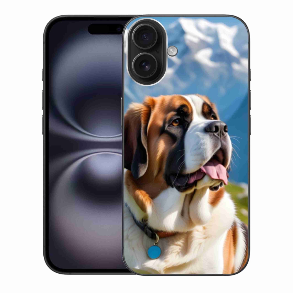 Gélový kryt mmCase na iPhone 16 Plus - bernardín