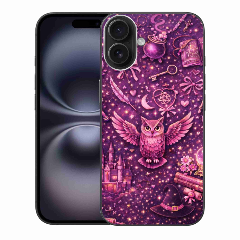 Gélový kryt mmCase na iPhone 16 Plus - magický svet