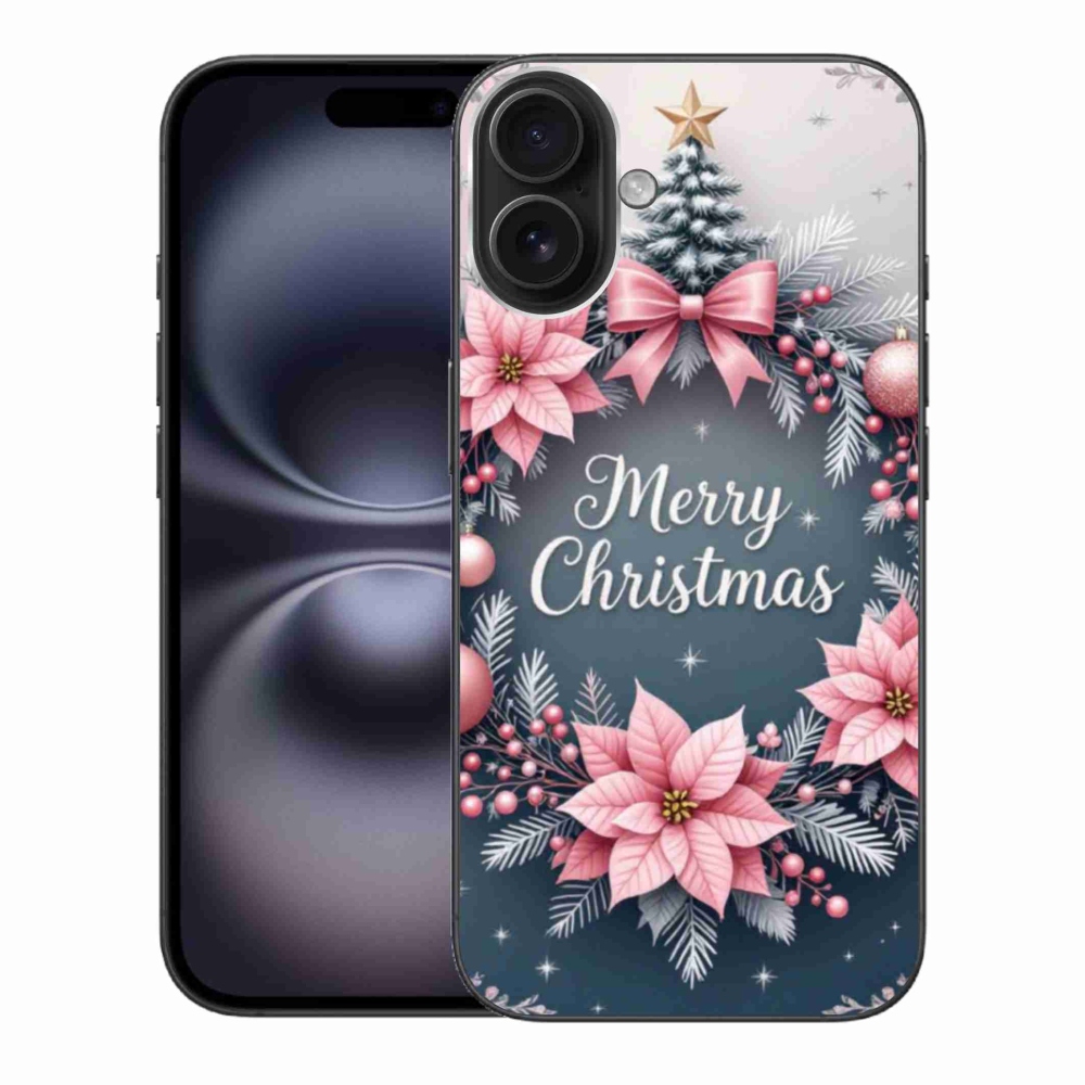 Gélový kryt mmCase na iPhone 16 Plus - merry christmas