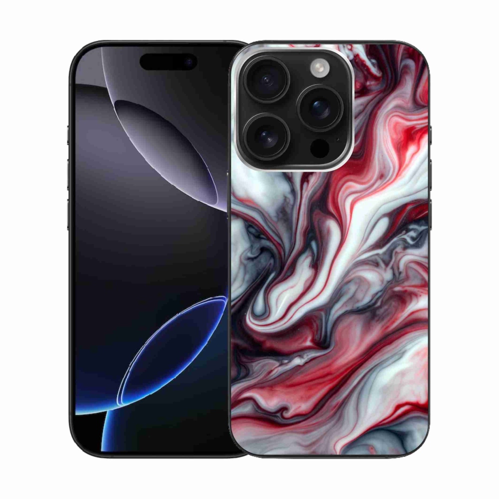 Gélový kryt mmCase na iPhone 16 Pro - abstraktný motív 37