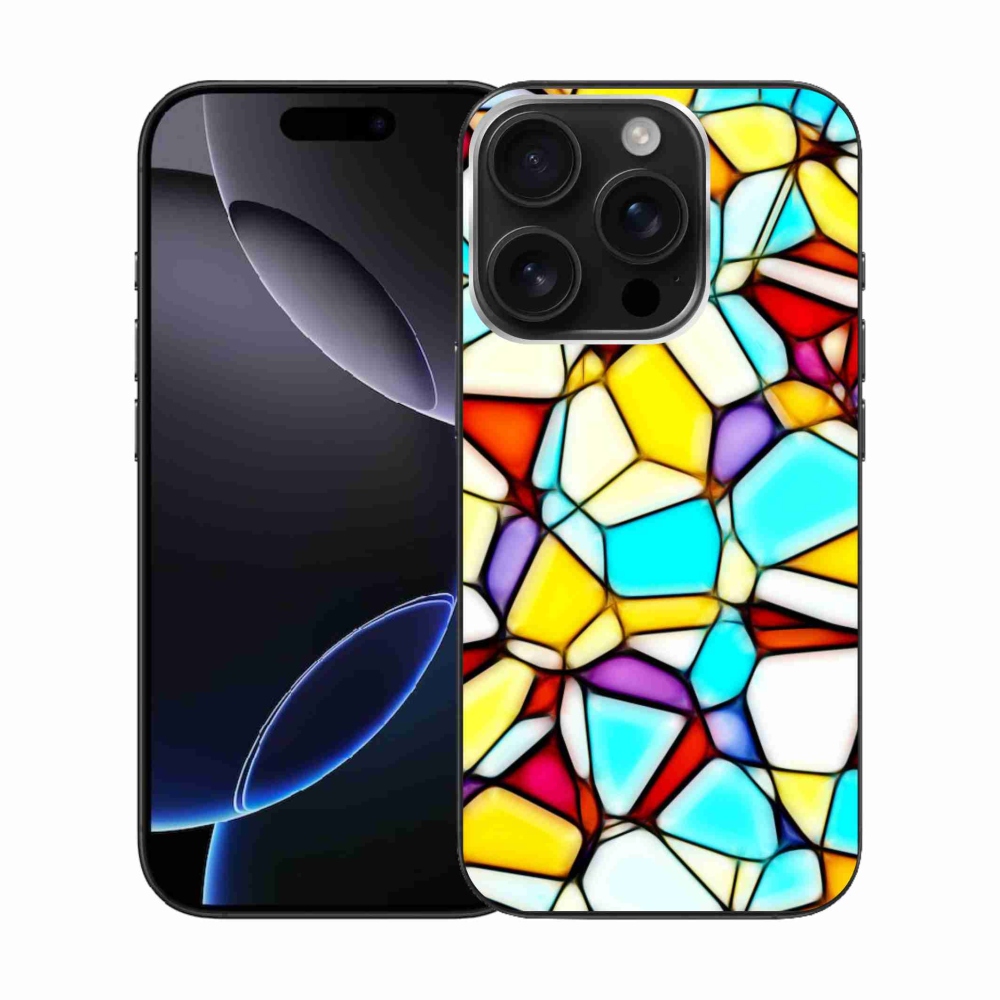 Gélový kryt mmCase na iPhone 16 Pro - abstraktný motív 40