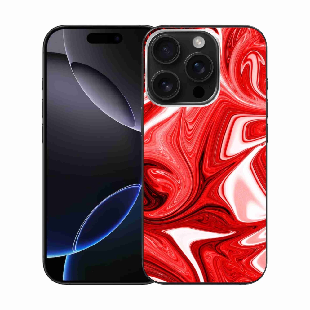 Gélový kryt mmCase na iPhone 16 Pro - abstraktný motív 43