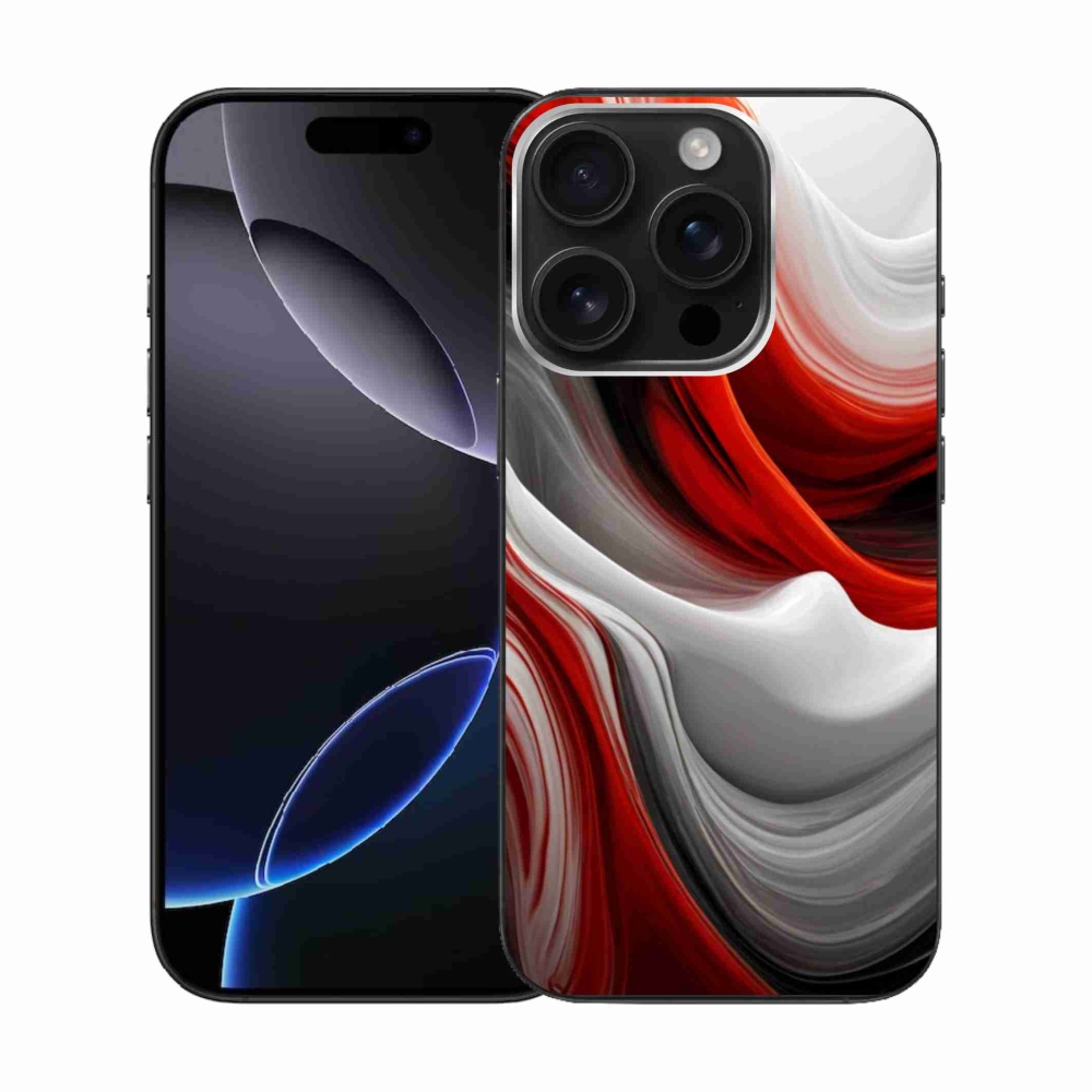 Gélový kryt mmCase na iPhone 16 Pro - abstraktný motív 47