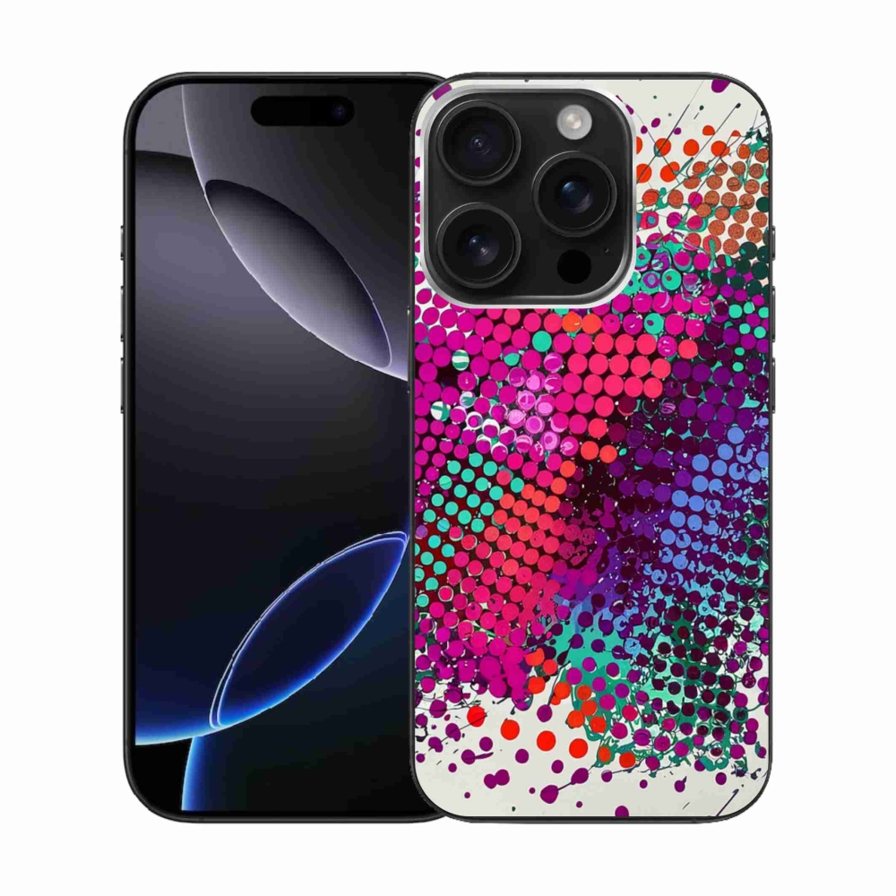 Gélový kryt mmCase na iPhone 16 Pro - abstraktný motív 65