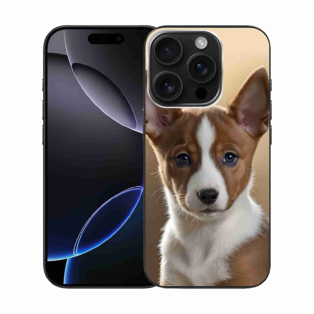 Gélový kryt mmCase na iPhone 16 Pro - basenji