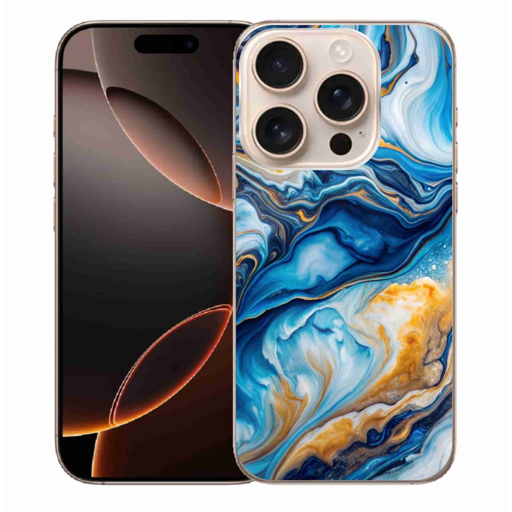 Gélový kryt mmCase na iPhone 16 Pro Max - abstraktný motív 34