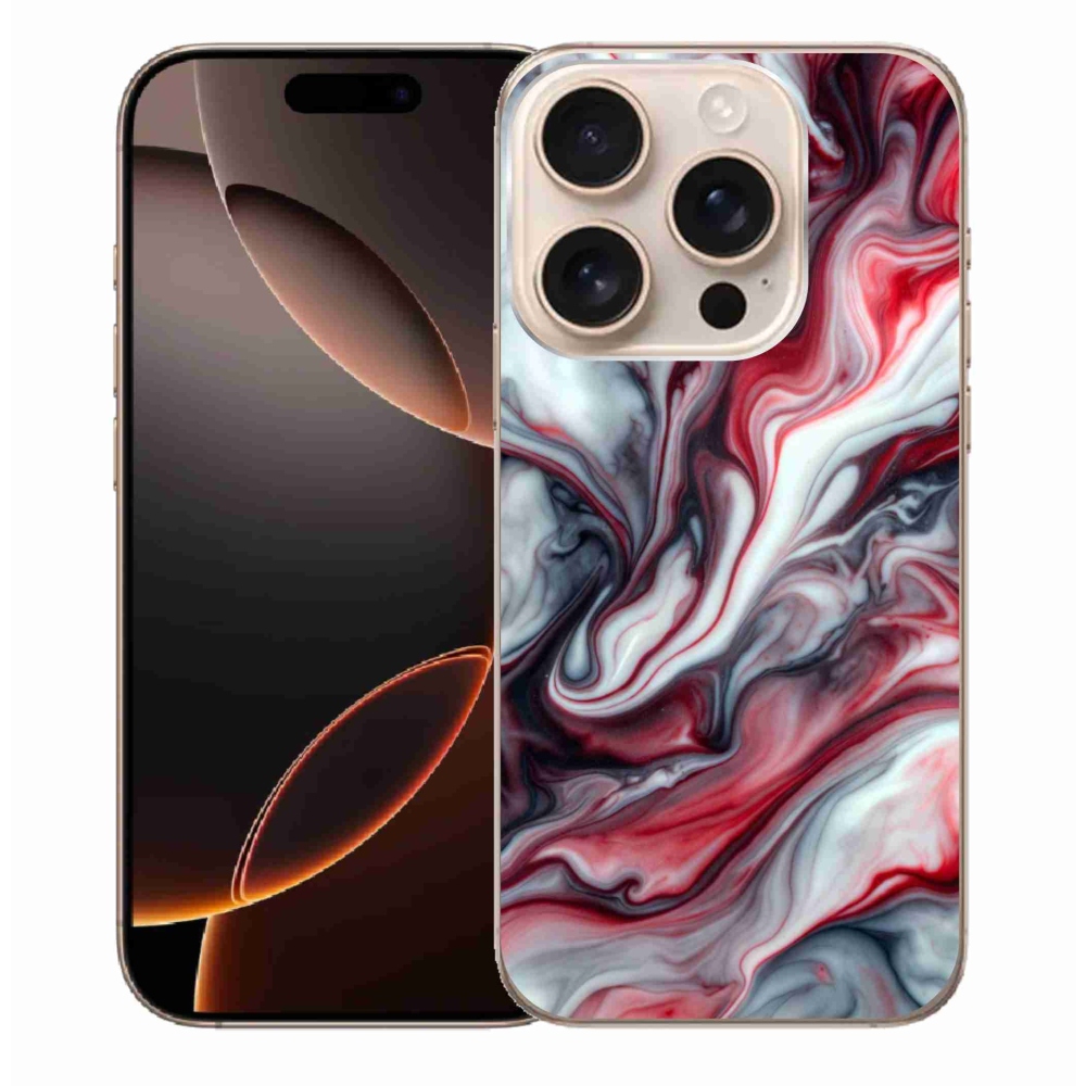 Gélový kryt mmCase na iPhone 16 Pro Max - abstraktný motív 37