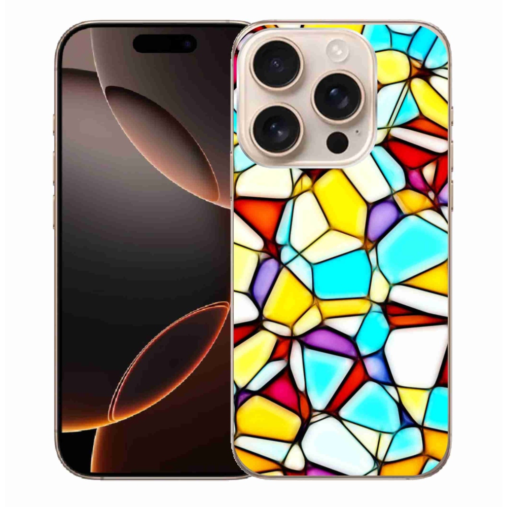 Gélový kryt mmCase na iPhone 16 Pro Max - abstraktný motív 40