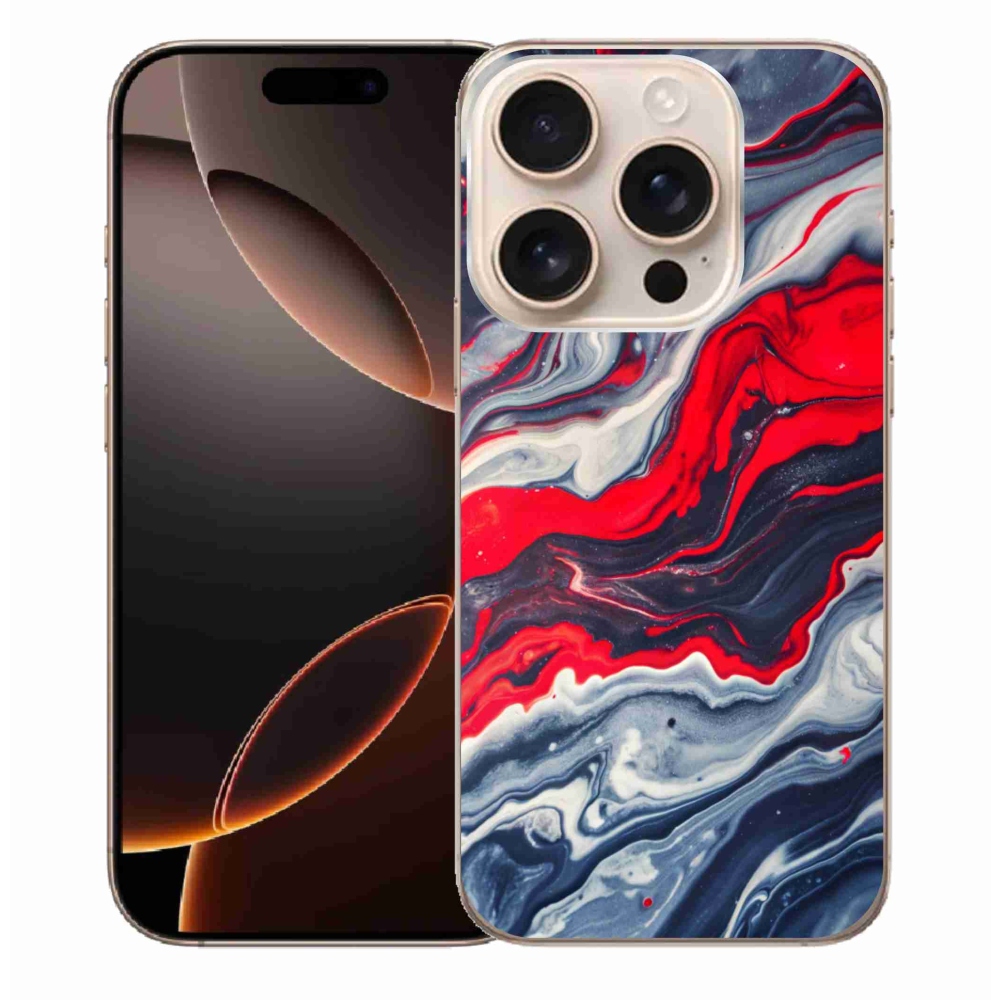 Gélový kryt mmCase na iPhone 16 Pro Max - abstraktný motív 59