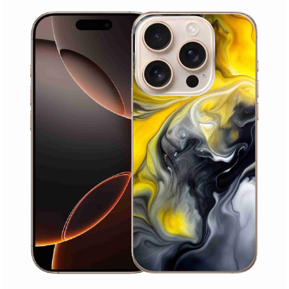 Gélový kryt mmCase na iPhone 16 Pro Max - abstraktný motív 60