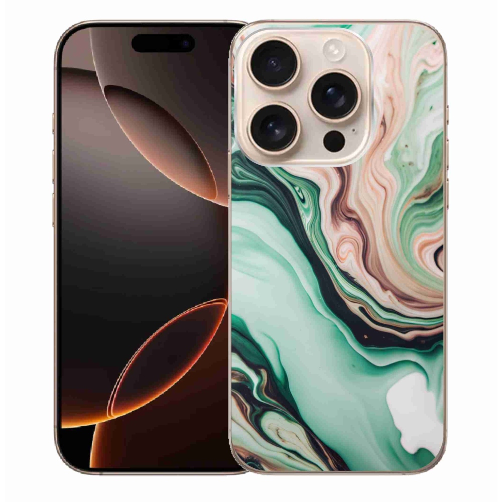 Gélový kryt mmCase na iPhone 16 Pro Max - abstraktný motív 62