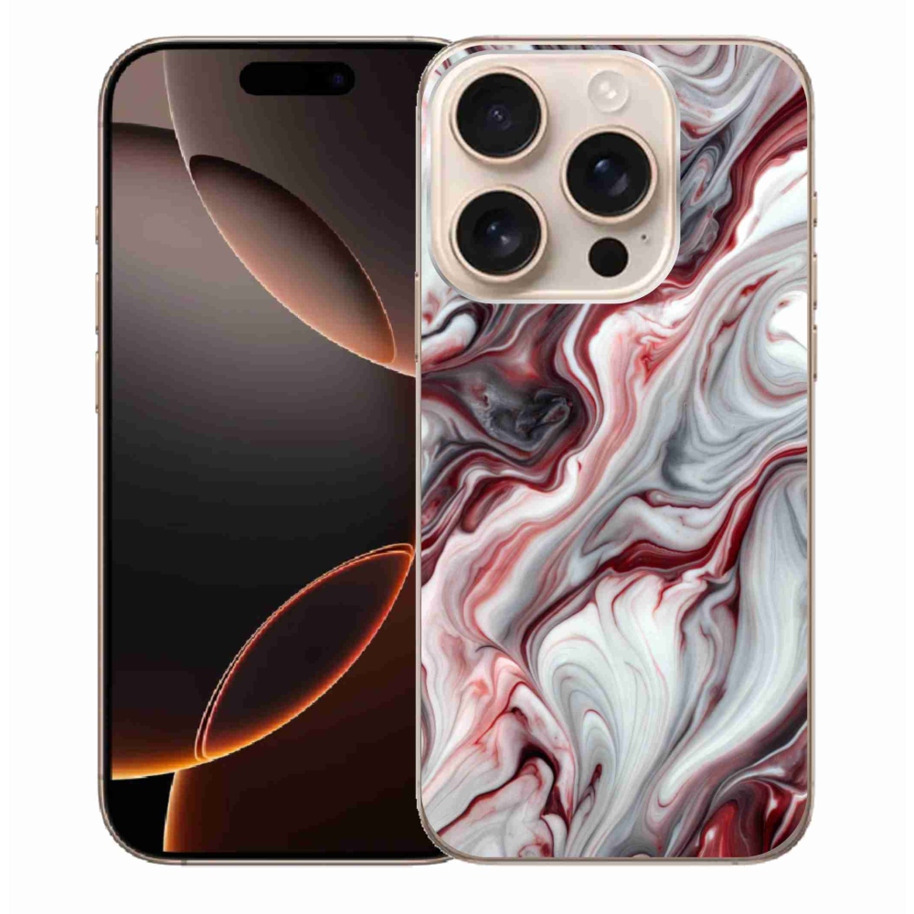 Gélový kryt mmCase na iPhone 16 Pro Max - abstraktný motív 64