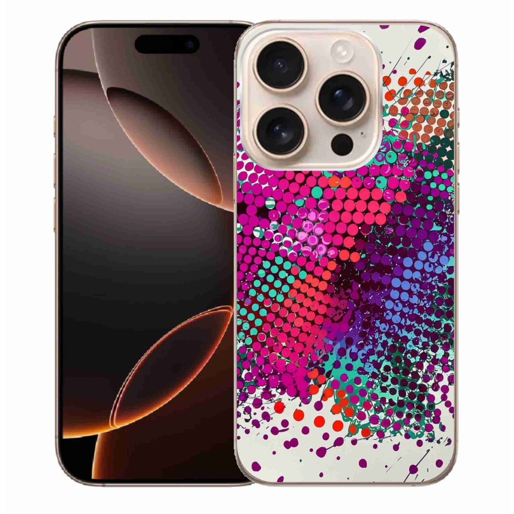 Gélový kryt mmCase na iPhone 16 Pro Max - abstraktný motív 65