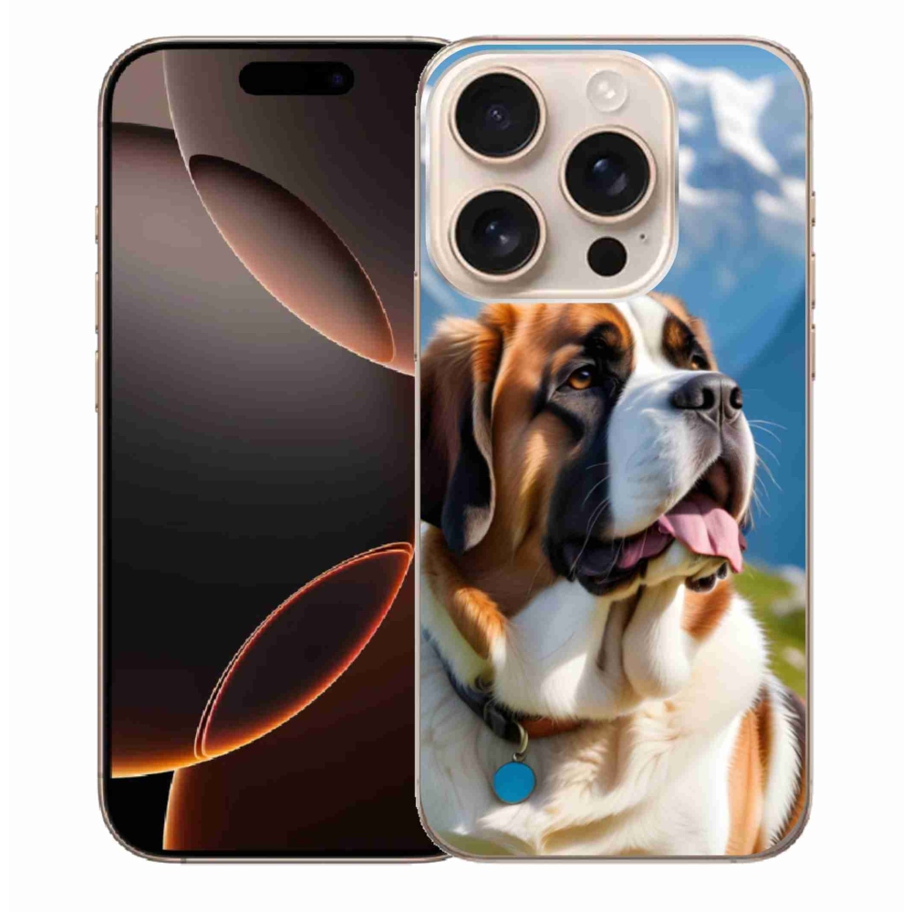 Gélový kryt mmCase na iPhone 16 Pro Max - bernardín