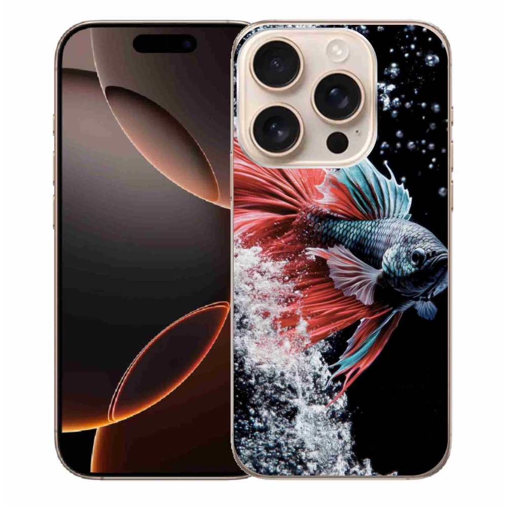 Gélový kryt mmCase na iPhone 16 Pro Max - bojovníčka pestrá