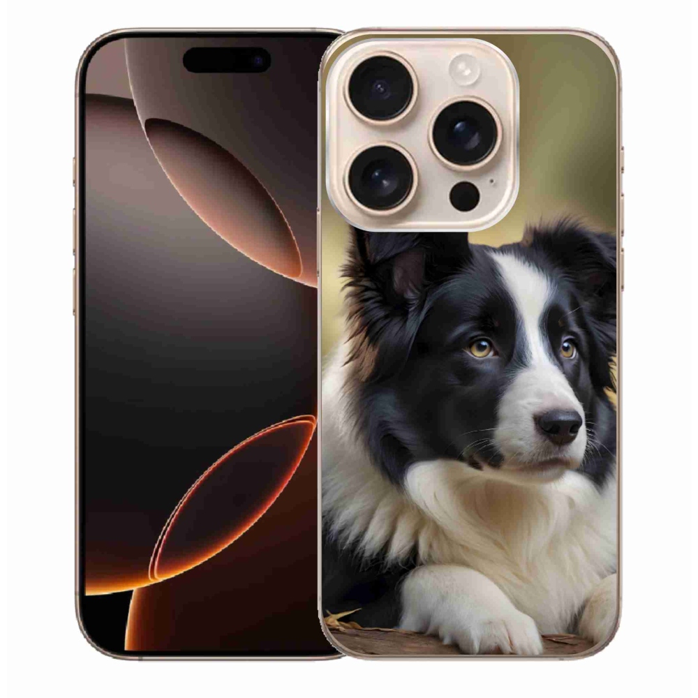 Gélový kryt mmCase na iPhone 16 Pro Max - border kólia 2