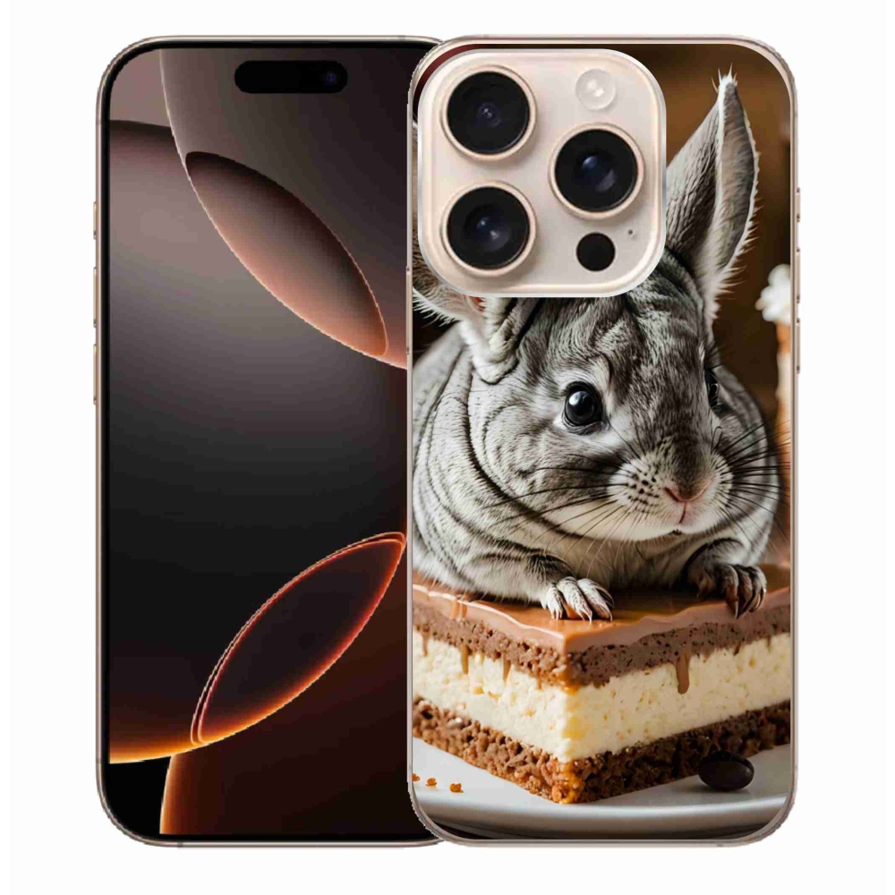 Gélový kryt mmCase na iPhone 16 Pro Max - činčila