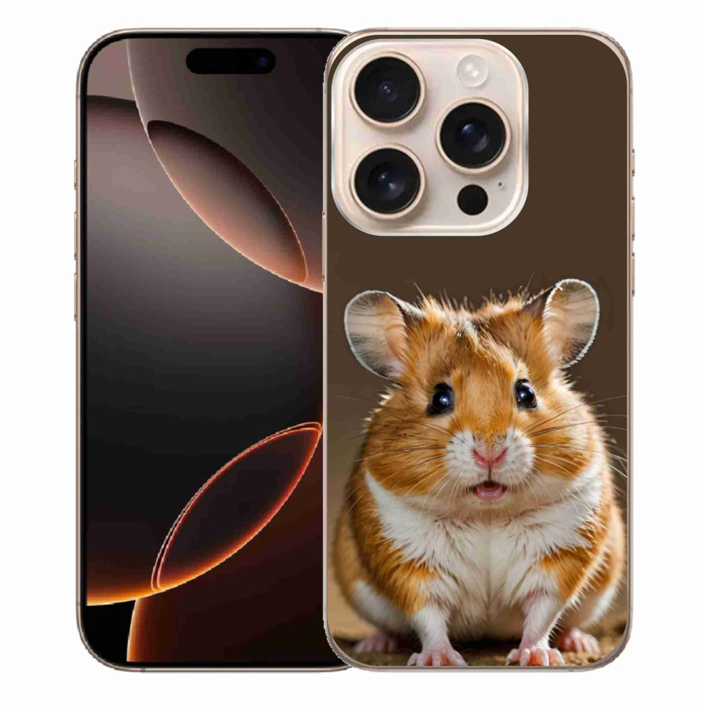 Gélový kryt mmCase na iPhone 16 Pro Max - škrečok