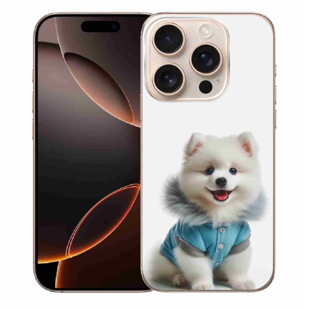 Gélový kryt mmCase na iPhone 16 Pro Max - pomeranian