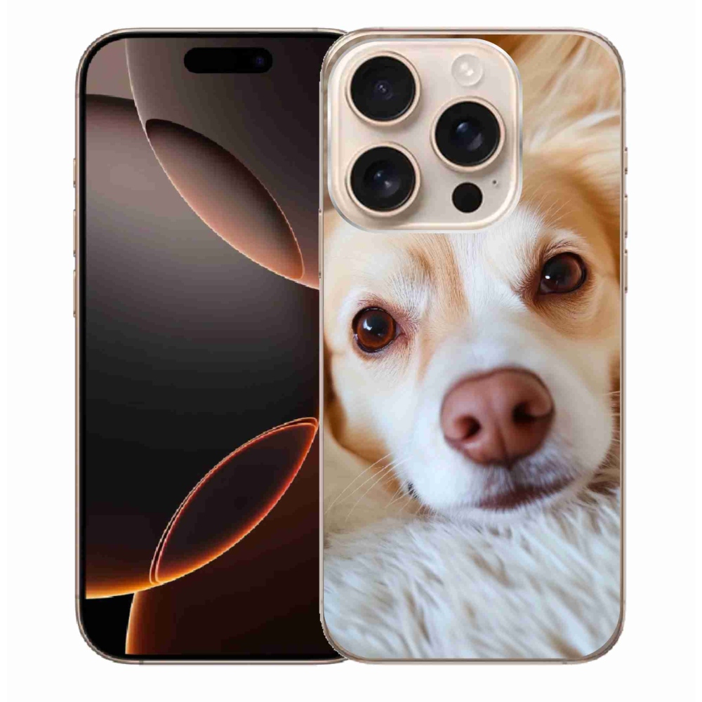 Gélový kryt mmCase na iPhone 16 Pro Max - Roztomilá čivava