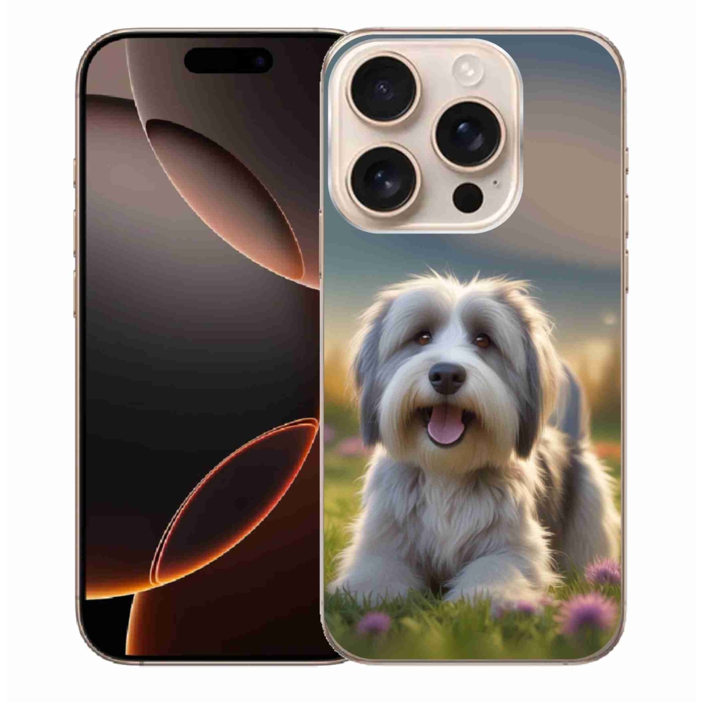 Gélový kryt mmCase na iPhone 16 Pro Max - roztomilý havanský psík