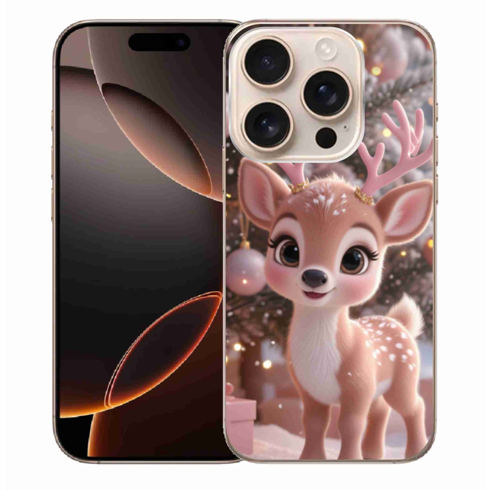 Gélový kryt mmCase na iPhone 16 Pro Max - roztomilý sob