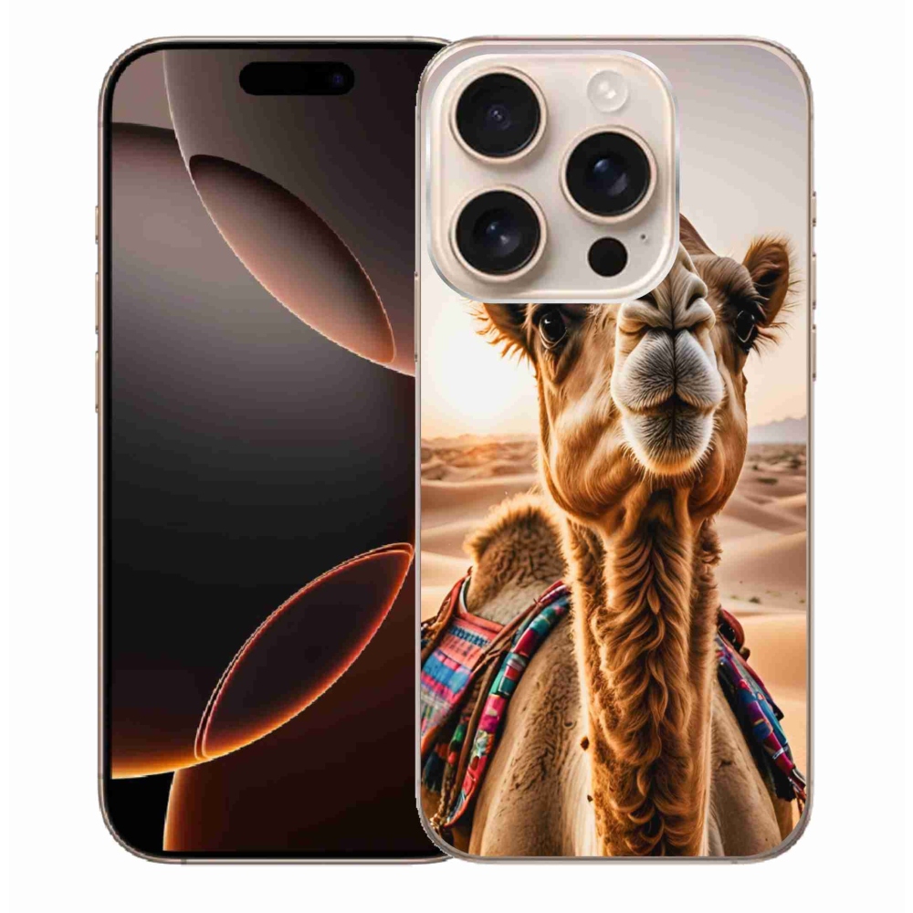 Gélový kryt mmCase na iPhone 16 Pro Max - ťava