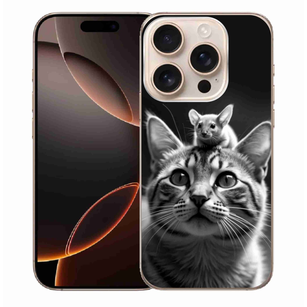 Gélový kryt mmCase na iPhone 16 Pro Max - zvieracie priateľstvo 2