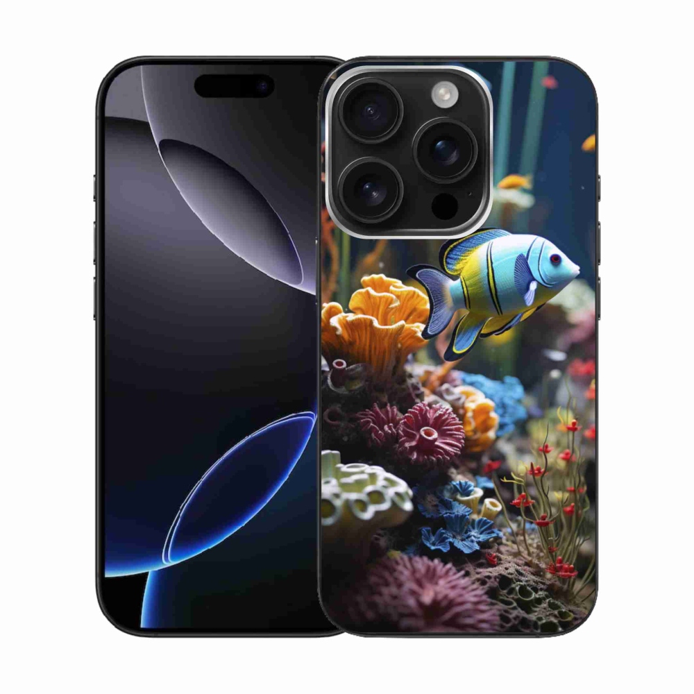Gélový kryt mmCase na iPhone 16 Pro - morský svet 5