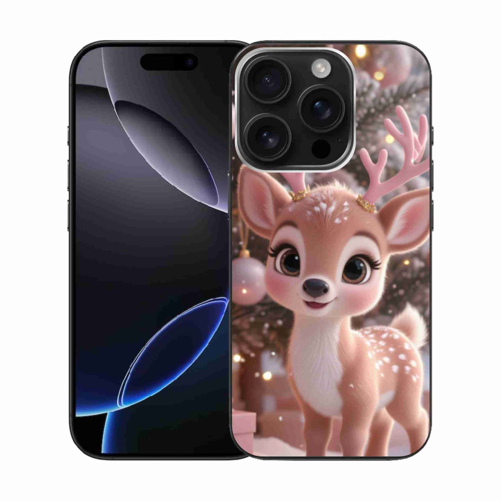 Gélový kryt mmCase na iPhone 16 Pro - roztomilý sob