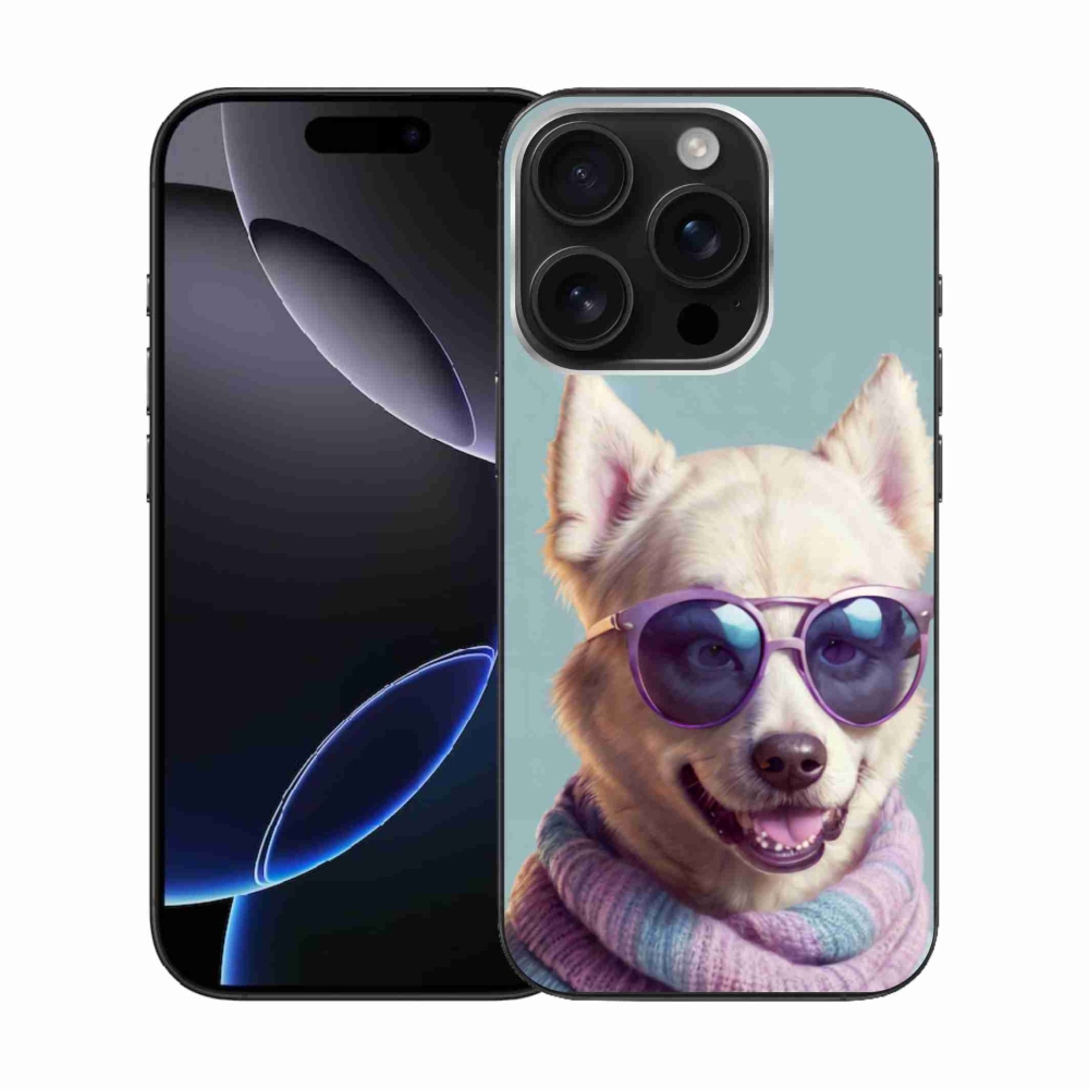 Gélový kryt mmCase na iPhone 16 Pro - štýlový nemecký špic