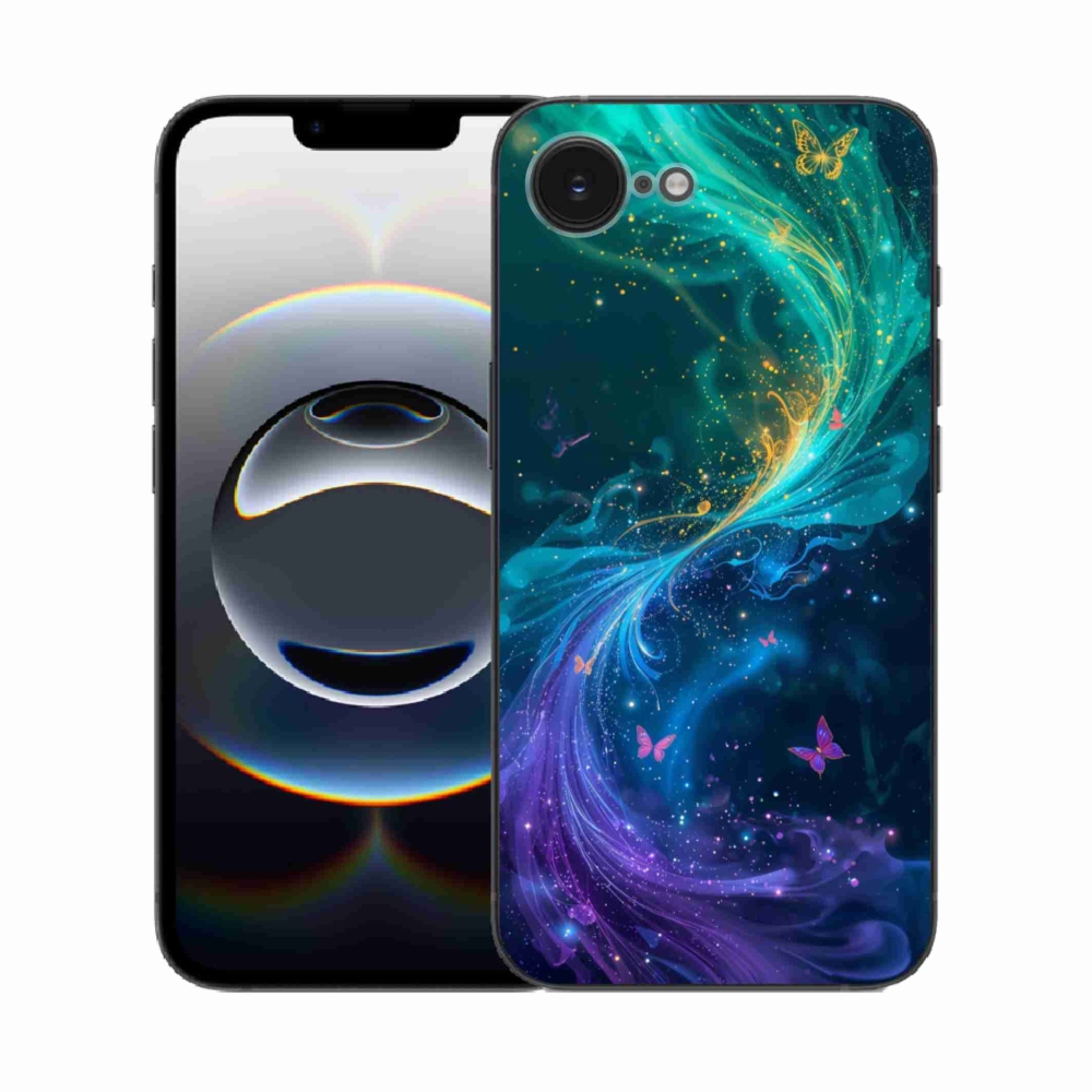 Gélový kryt mmCase na iPhone 16e - abstraktný motív 31