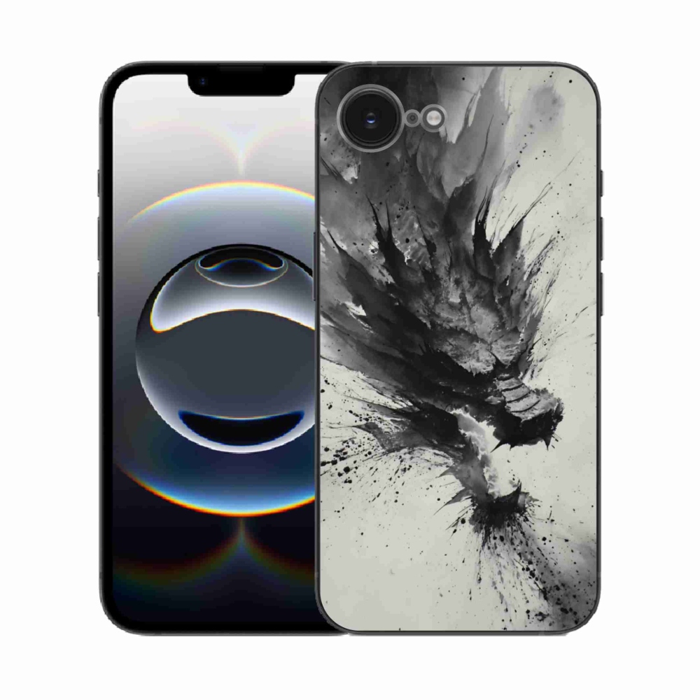 Gélový kryt mmCase na iPhone 16e - abstraktný motív 32