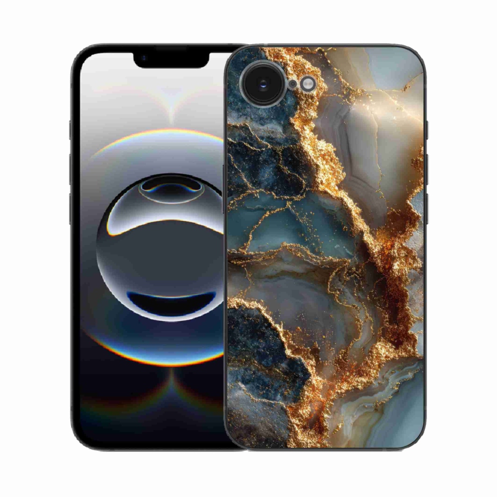 Gélový kryt mmCase na iPhone 16e - abstraktný motív 33