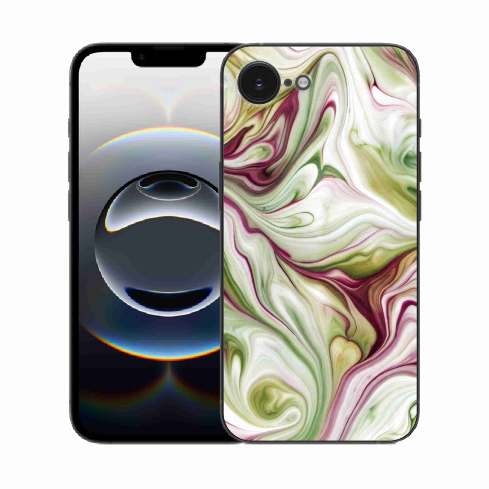 Gélový kryt mmCase na iPhone 16e - abstraktný motív 36