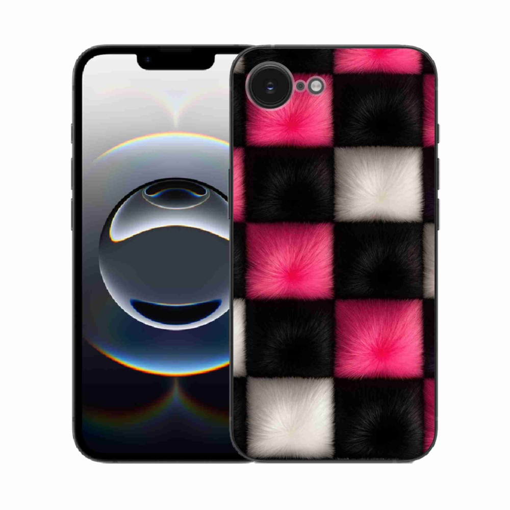 Gélový kryt mmCase na iPhone 16e - abstraktný motív 44