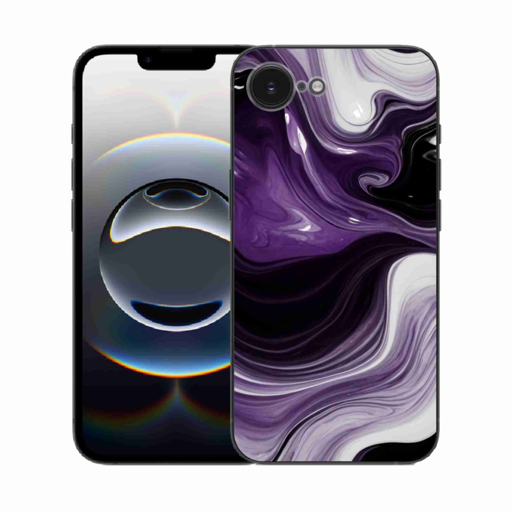 Gélový kryt mmCase na iPhone 16e - abstraktný motív 46