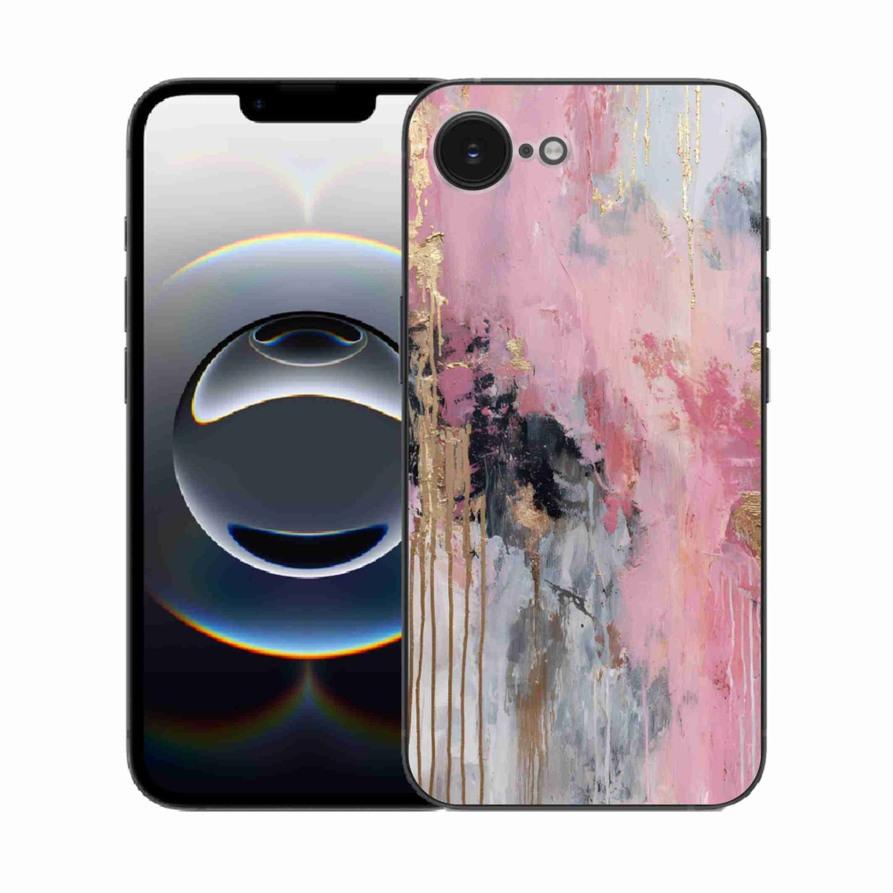 Gélový kryt mmCase na iPhone 16e - abstraktný motív 49