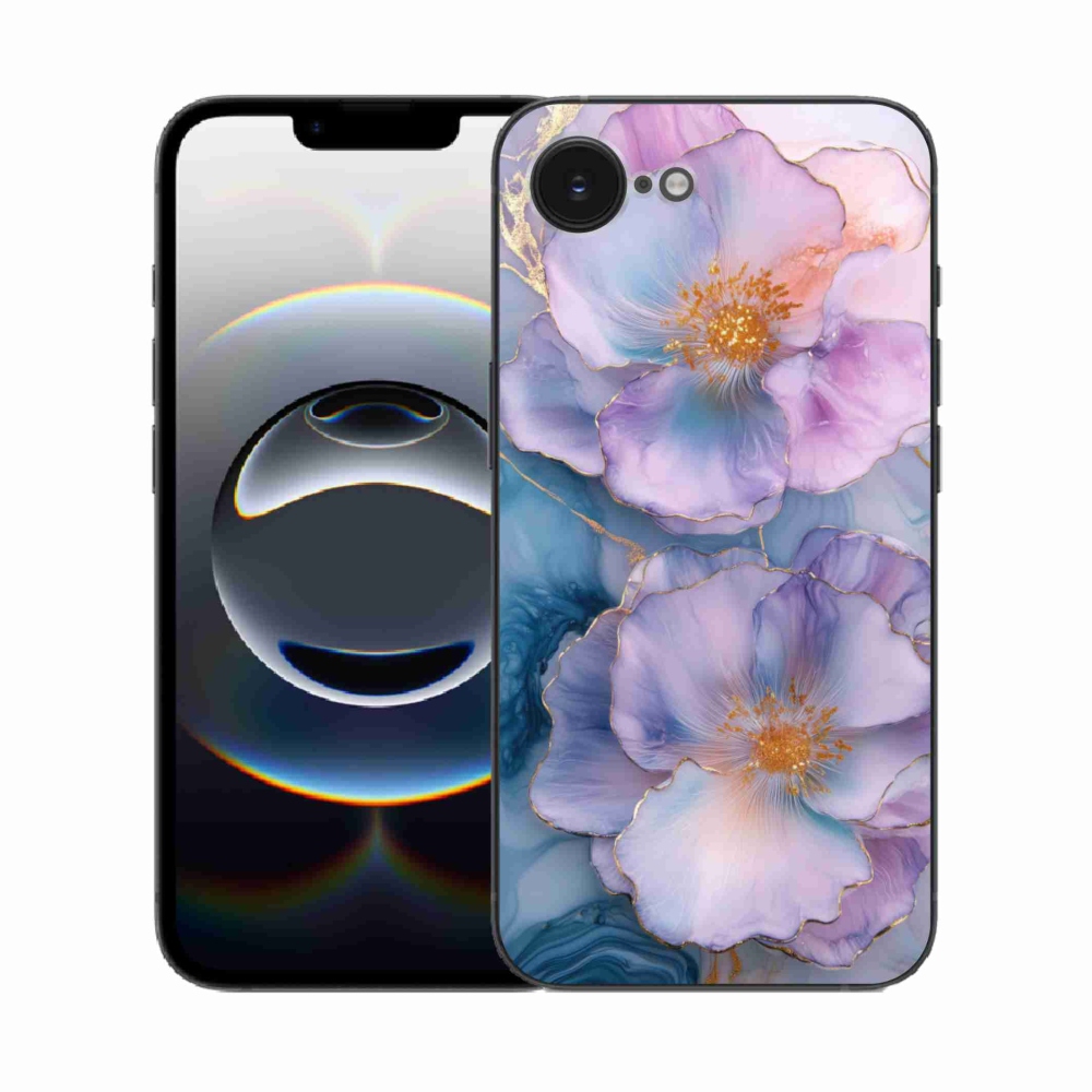 Gélový kryt mmCase na iPhone 16e - abstraktný motív 51