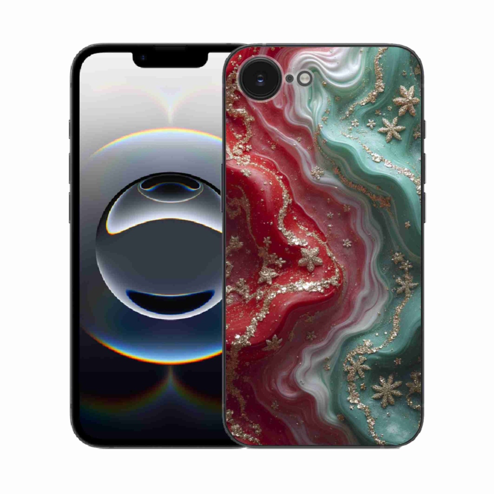 Gélový kryt mmCase na iPhone 16e - abstraktný motív 54