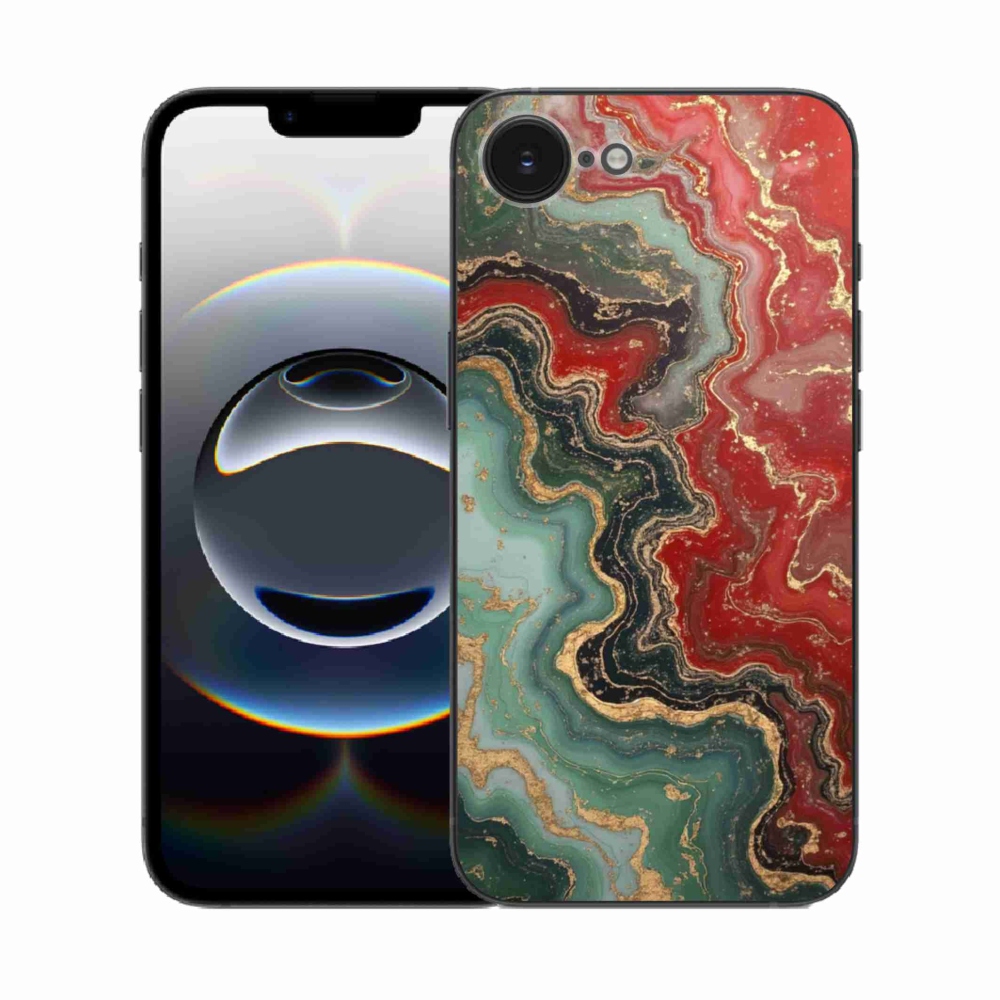 Gélový kryt mmCase na iPhone 16e - abstraktný motív 55